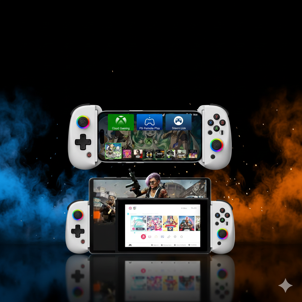 Joso Wireless Gaming Controller for iPhone, Android, PC & Switch