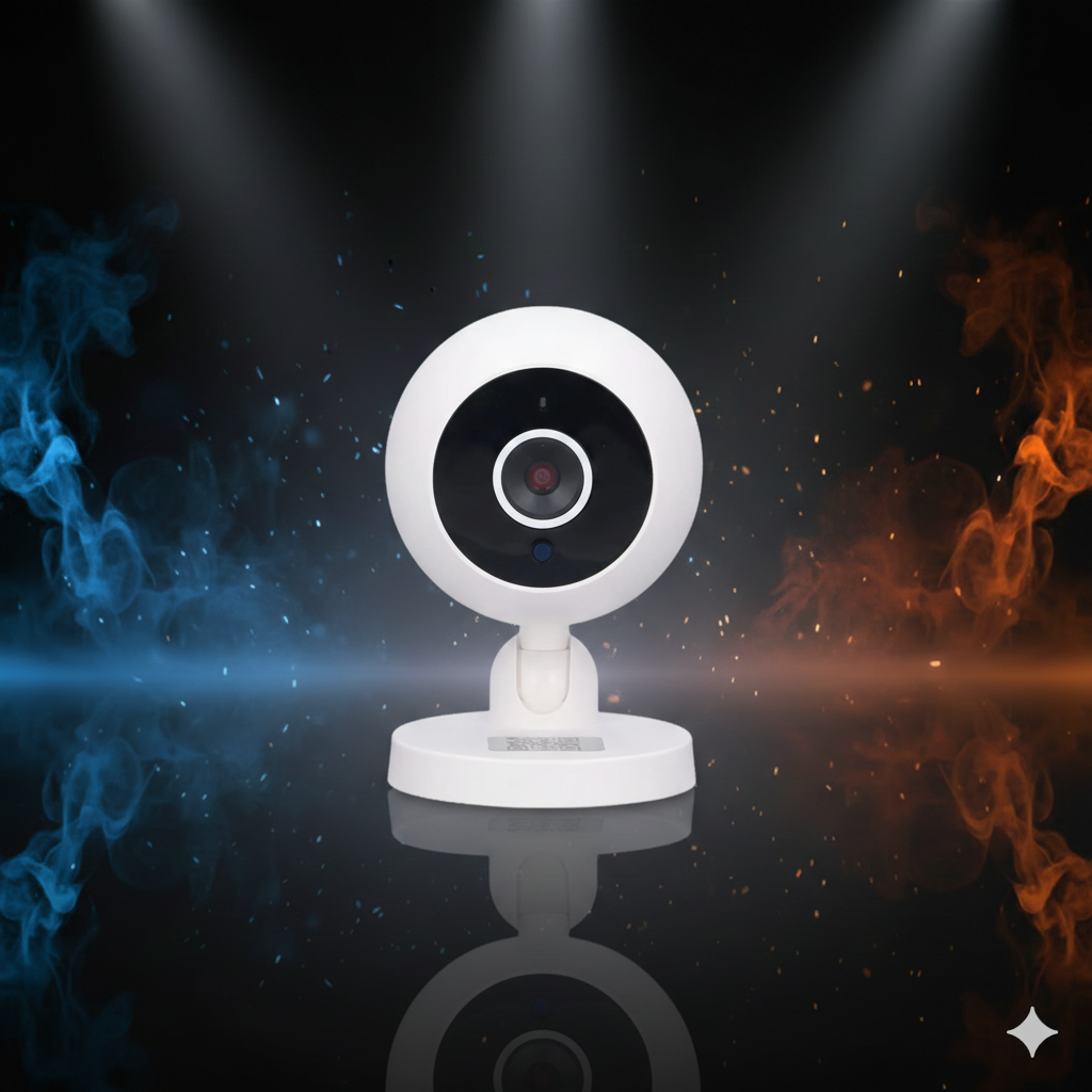 1080P HD Baby & Pet Monitor Camera with Night Vision and Two-Way Audio