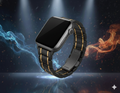 Elegant Ceramic and Metal Strap for Apple Watch | 38–45 mm