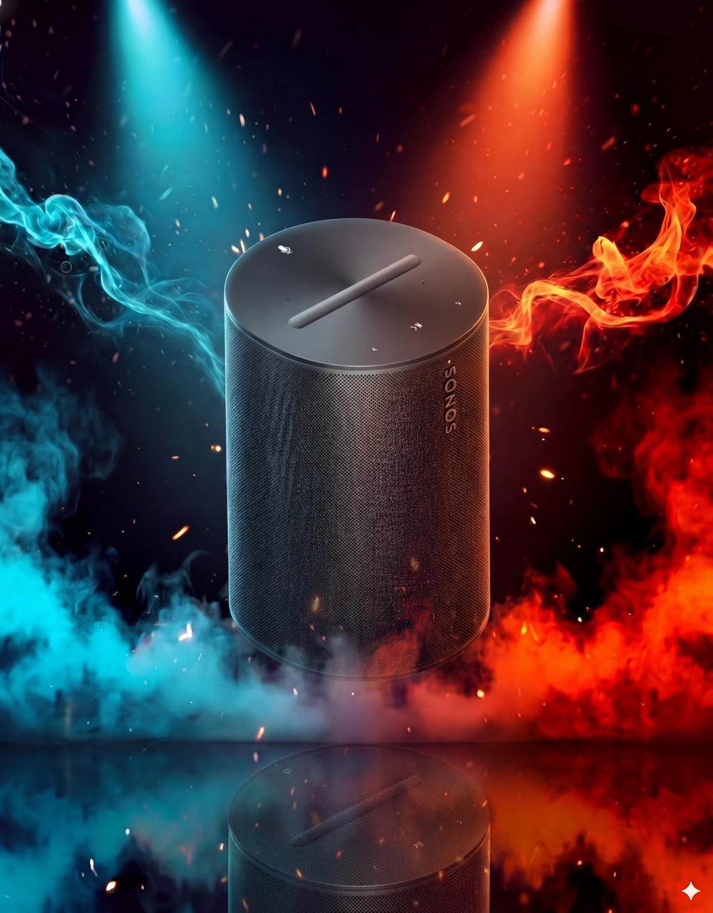 Sonos Era 100 - Black - Wireless Alexa Enabled Smart Speaker