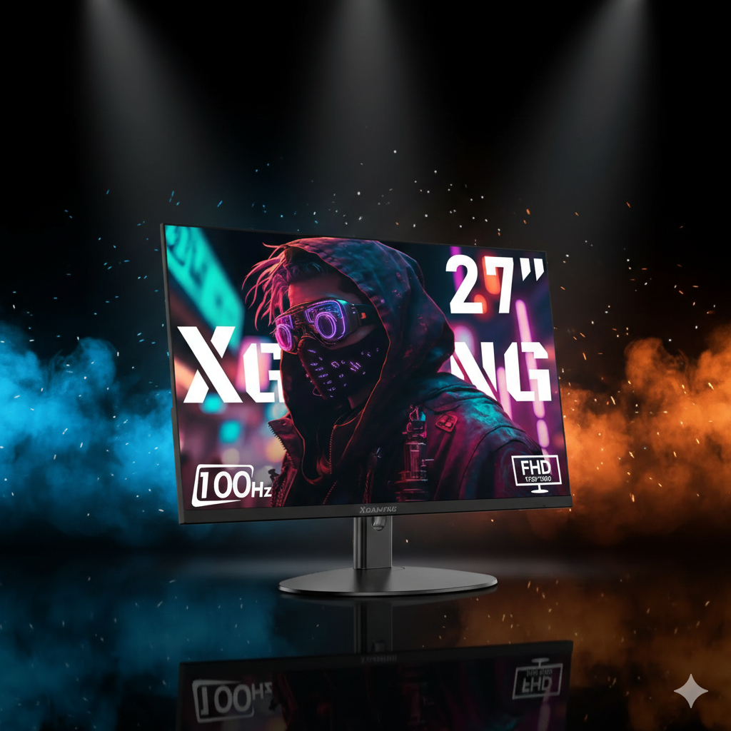 XGaming 27” FHD 100Hz Frameless Gaming Monitor