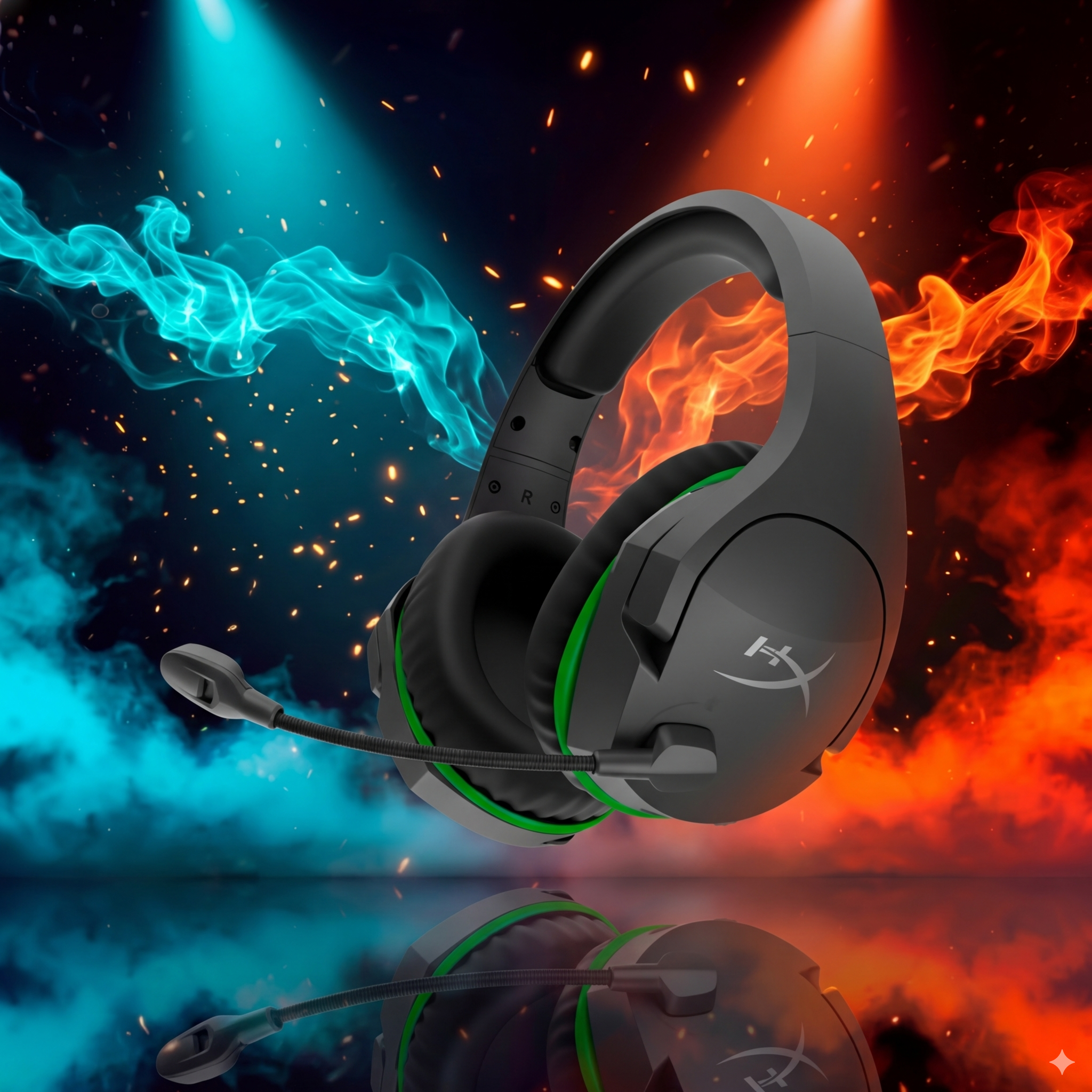 HyperX CloudX Stinger Core Wireless Gaming Headset – Clear Voice, Noise-Cancelling Mic, Memory Foam for Xbox (Renewed)