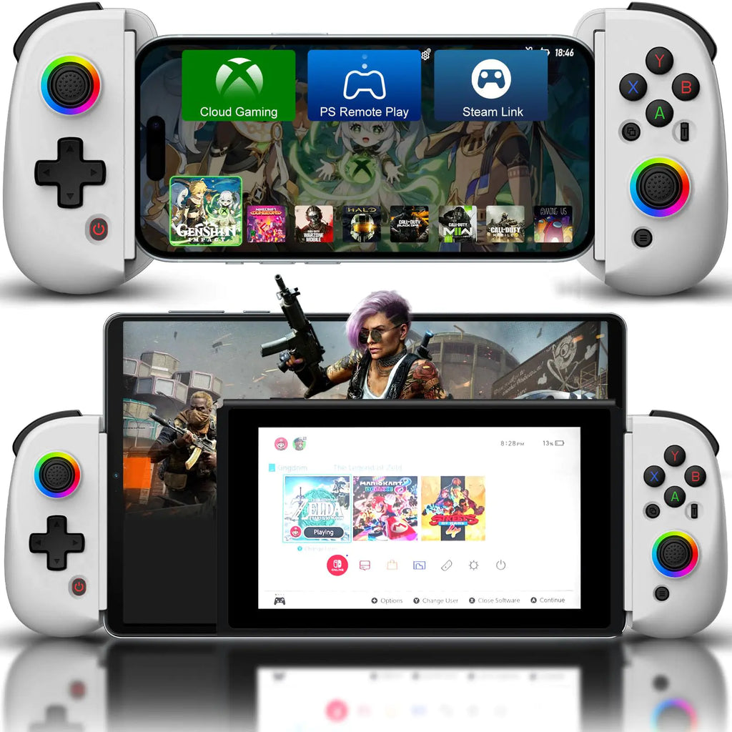 Joso Wireless Gaming Controller for iPhone, Android, PC & Switch