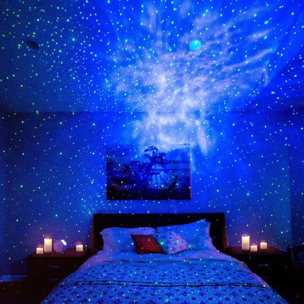 Alexa Laser Projector with LED Nebula Cloud – Home Theater, Game Room, Night Light