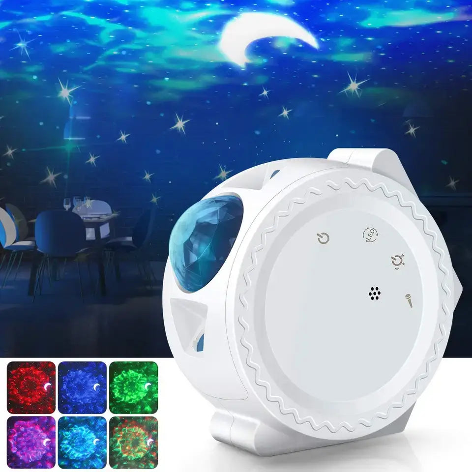 Alexa Laser Projector with LED Nebula Cloud – Home Theater, Game Room, Night Light