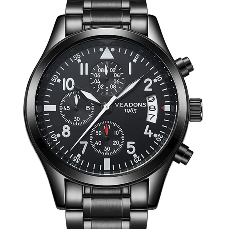 Quartz Watch – Multifunctional, Luminous & Waterproof