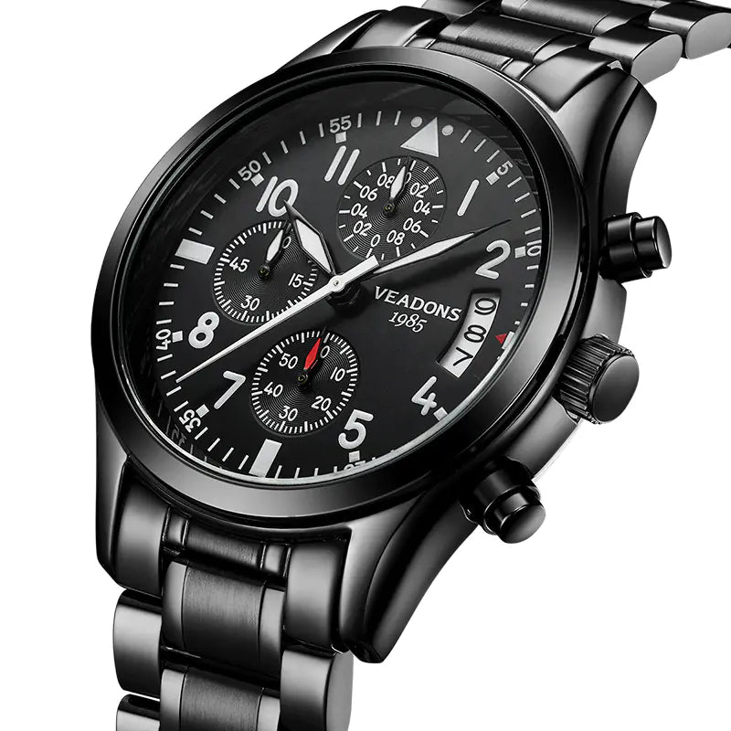 Quartz Watch – Multifunctional, Luminous & Waterproof