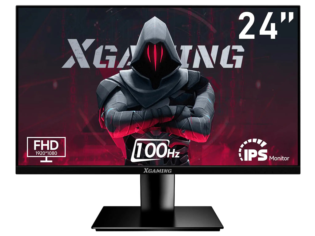 XGaming 24” FHD 100Hz IPS Monitor – Eye Care, Frameless Design