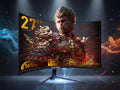 27” Curved Gaming Monitor QHD 165Hz with FreeSync & HDR