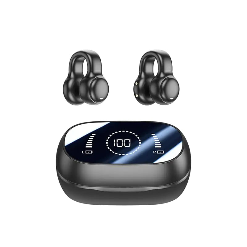 FKLBBLPM Open-Ear Bone Conduction Bluetooth Headphones